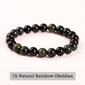 Bracelet Obsidienne Arc-en-Ciel