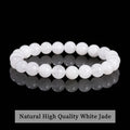 Bracelet Jade Blanc