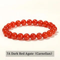 Bracelet Agate Rouge Foncé